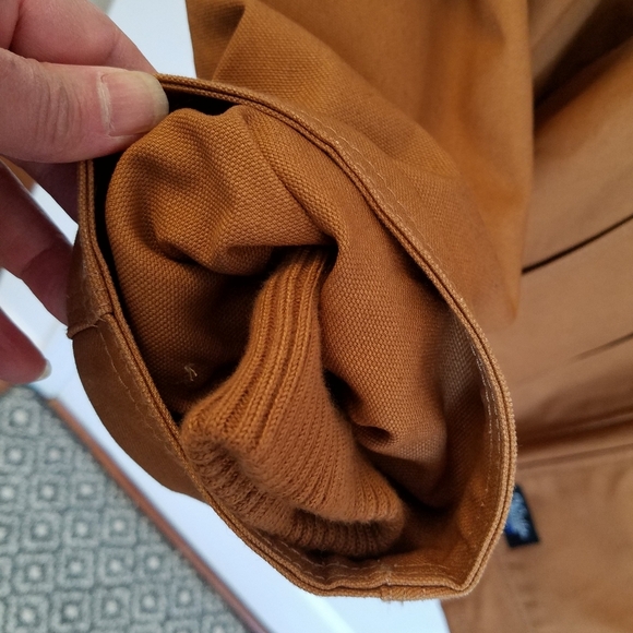 Walls Men's Blizzard Pruf Jacket Brown Large Tall Chest 42 -44  Quilt Lined - Picture 8 of 17